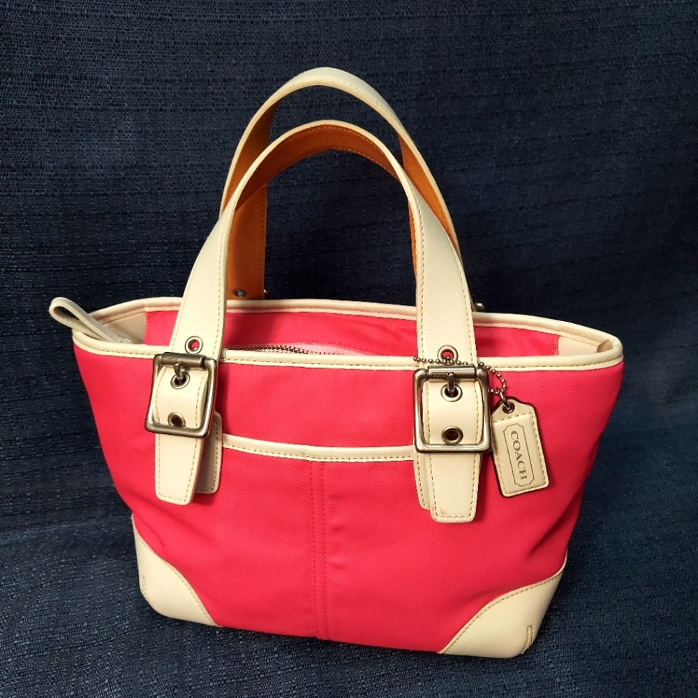 Coach mini tote
